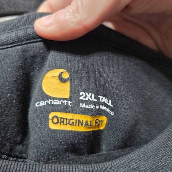 Carhartt Black Fleece Crewneck Original Fit Sweatshirt - Picture 5 of 6